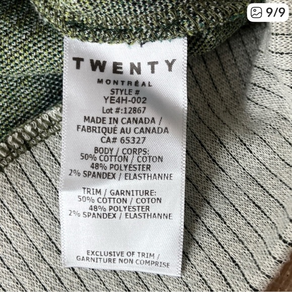 Twenty Montreal Hoodie Tropical Leaves S - Picture 7 of 8